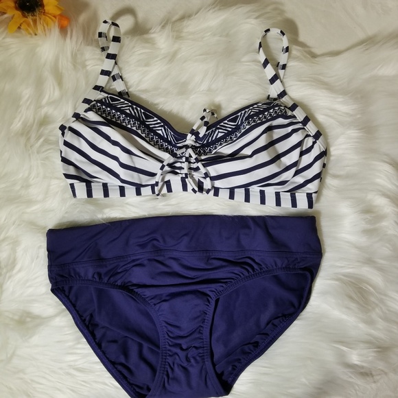 lands end two piece bathing suits